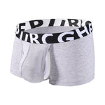2 Pack Men's Separated Pouch Side Vent Design Trunks