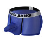 3 Pack Men's Supportive Large Pouch Ultra-Flexible Firm Support Soft-Bound Edges Trunks