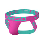 3 Pack Men's Low Rise Athletic Cup Breathable High Elastic Jockstraps