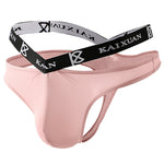 3 Pack Men's Sexy Ice Silk Mesh Breathable Erotic Thong & Strings
