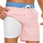 Men's Breathable Inner Pocket All-Day Freshness Board Shorts