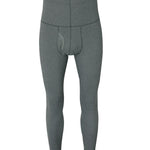 Men's High Waist Plus Fleece Cotton Warm Pants with  with Fly
