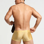 2 Pack Men’s Lustrous Metallic Trunks