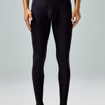 Seobean Men's Thin Autumn and Winter Essential Thermal Underwear Long Pants