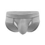3 Pack Men's Ribbed Sexy & Supportive Separate U-Pouch Briefs