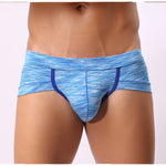 4 Pack Men's Premium Cotton Antibacterial Supportive Large Pouch Zero-Irritation Trunks