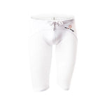 Men’s Athletic Compression Tight Shorts with Drawstring