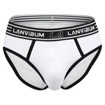 Men’s Spliced Color Pouch Briefs