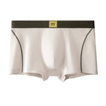 4 Pack Men's Soft Ribbed Textured Antibacterial & Breathable Trunks