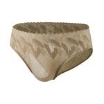 4 Pack Men's 3D Pouch & Seamless Lace Accent Comfort Briefs