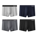 4 Pack Men’s Classic Microfiber Trunks
