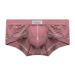 3 Pack Men's Trendy Striped Ultra-Soft Cotton Briefs