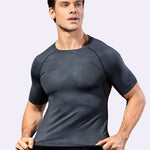Men's Fitness Running Moisture-Wicking & Quick-Dry Fabric Activewear Tops & Tights