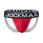 2 Pack Men's Low-Rise Sexy Ice Silk Seamless Comfort Anti-Odor Jockstrap