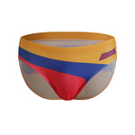 Men's Low-Rise Supportive Fit Quick-Dry Full Coverage Swim Briefs