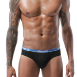 4 Pack Men’s Stylish 3D U Convex Pouch Briefs