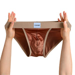 4 Pack Men's Seamless Anti-Odor Stay-Put Fit Cooling Airflow Bikinis