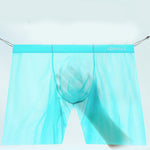 2 Pack Men's Ultra-Thin Breathable Semi-Transparent Pouch Midway Briefs