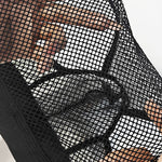 3 Pack Men's Sheer Elegance Mesh Solid Color Low-Rise Stretch Briefs