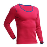 Fleece Lined Men's Thermal Underwear With Support Pouch