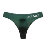 4 Pack ALLMIX Men's Sexy Seamless T-back Thongs