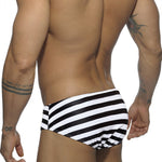 Men's Bold Prints Antibacterial Low-Rise Swim Briefs