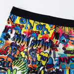 6 Pack Men's Casual Comfort Versatile & Stylish Trendy Prints Boxer Briefs