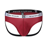 3 Pack Men's Mesh Thong with Stretch & Breathable 3D Support Pouch