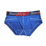 2 Pack Men's Breathable Mesh Ice Silk Low-Rise Cooling Briefs