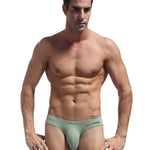2 Pack Men's Comfortable Cotton Large Pouch Sports Bikini