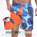 Men's Moisture-Wicking Cooling Airflow Fashion Vacation Board Shorts