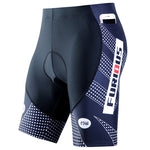 Men's Quick-Dry Print & Side Pockets Outdoor Cycling Activewear Tights