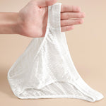 3 Pack Men's Sheer Mesh Solid Color Minimalist Breathable Briefs