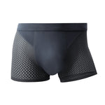 4 Pack Men’s Ice Silk Cooling Mesh Trunks