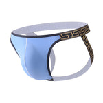 3 Pack Men's Large Pouch Low-Rise Sexy Jockstrap