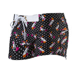 Men's Bold Prints Quick-Dry Fabric Seamless Comfort Swim Shorts & Trunks