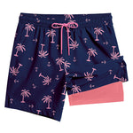 Men's Lightweight & Airy Quarter-Length Swim & Walk Quick-Dry Loose Fit Board Shorts
