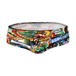 Men's Bold Prints Full Coverage Eco-Friendly Swim Trunks