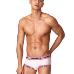 2 Pack Men's Supportive Pouch Low-Rise Trunks