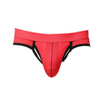 2 Pack Men's Breathable Side-Open Thin and Lightweight Supportive Fit Briefs