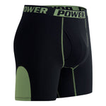 4 Pack Men's Comfy Waistband Workout Ready All-Season Boxer Briefs