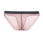3 Pack Men's Cooling Airflow Second-Skin Feel Ice Silk Touch Briefs