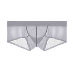3 Pack Men's Ice Silk Seamless Lightweight & Snug-Fit Trunks