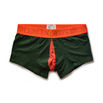 2 Pack Men's Mesh Transparent Open-Cut Cotton Mesh Trunks