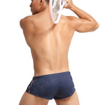 Men’s Breathable Trunks with Button Fly