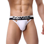 3 Pack Men's Skin-Friendly Lightweight & Airy Large Pouch Chafe-Free Jockstrap