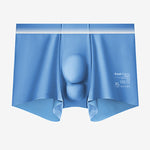 Men's Breathable Solid-Colored Antibacterial Seamless Trunks