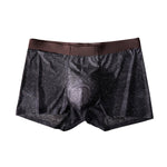 3 Pack Men’s Star Print Tie Dye Antibacterial Ice Silk Breathable Trunks