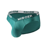 2 Pack Men's U-Pouch V-Front Low-Rise Briefs