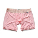 2 Pack Men's Trendy Breathable Ice Silk Boxer Briefs